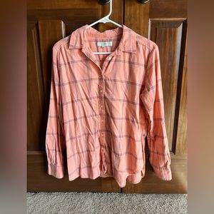 Plaid LOFT Shirt size Medium